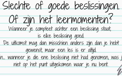 Beslissingen