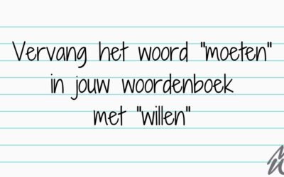 moeten vs willen
