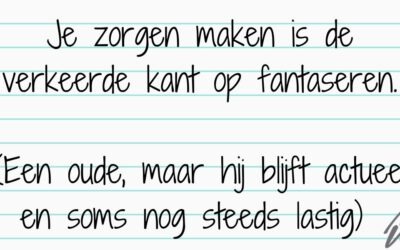 Zorgen maken