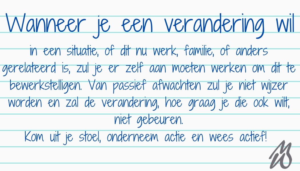 Situatie veranderen